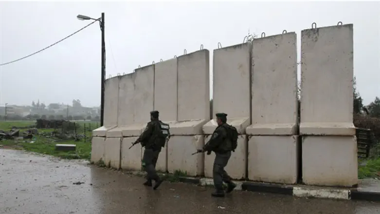 Граница Израиля с Ливаном. Иллюстрация