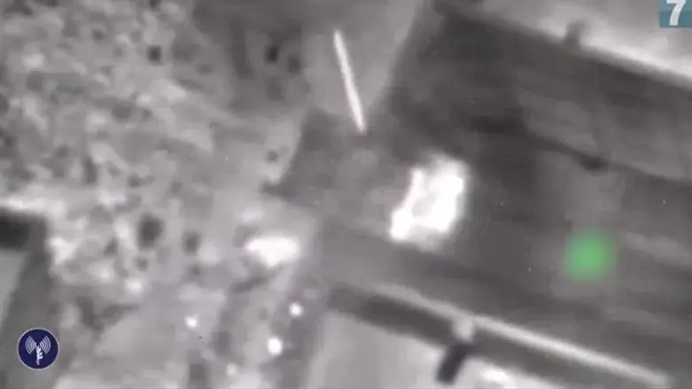 תיעוד: צה''ל תקף בסוריה