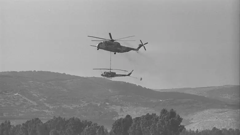 מסוקים במלחמת יום כיפור