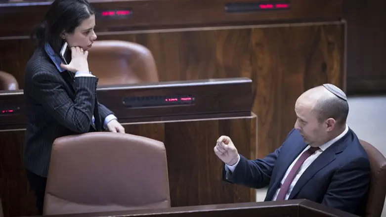 Нафтали Беннет и Айелет Шакед