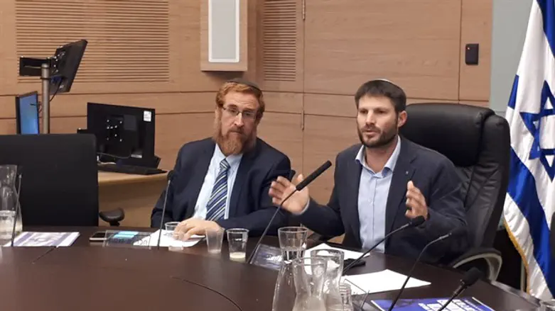 MKs Glick and Smotrich