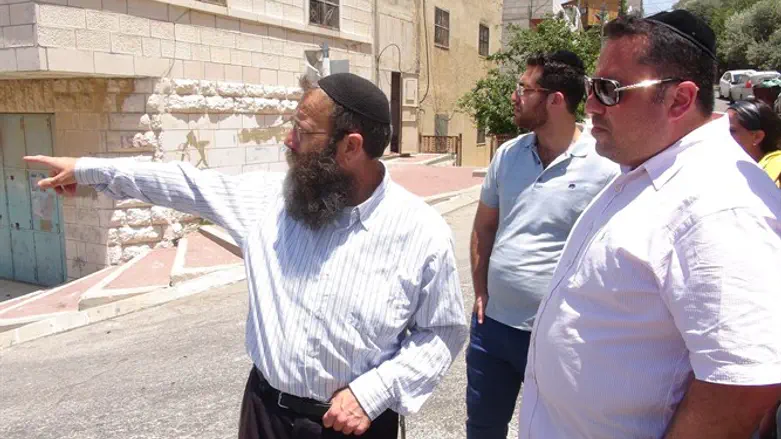Yakubov and Marzel in Hevron