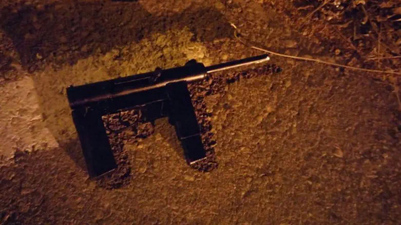 Оружие, изъятое у убитого террориста