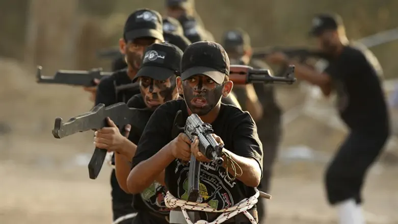 Children training in Gaza (Archive)