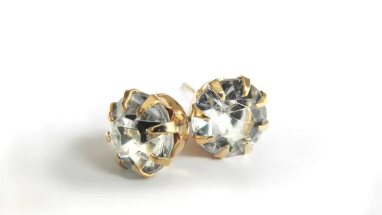 Diamond earrings