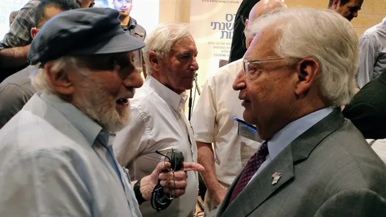 Ambassador Freidman with Walter Bingham