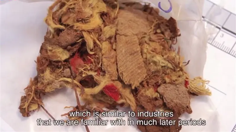 New archaeological discovery shows early textiles 