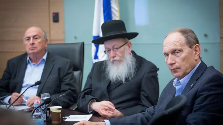 Health Minister Litzman, Leonid Eidelman