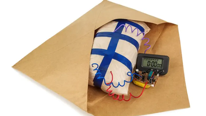 Letter bomb (illustration)