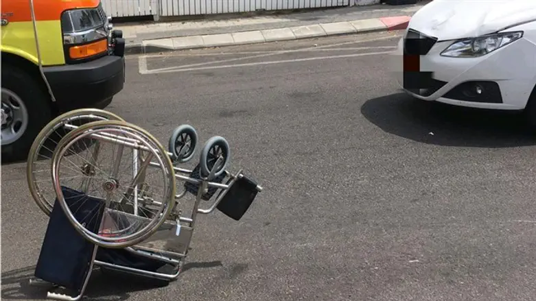 זירת התאונה