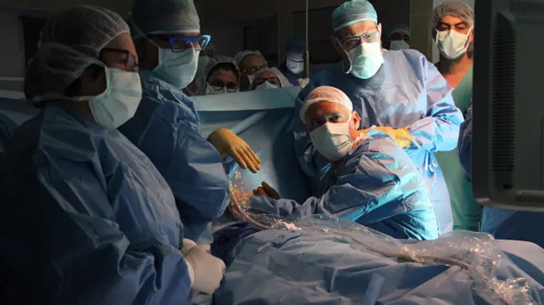 רופאי הדסה, במהלך הצנתור הייחודי