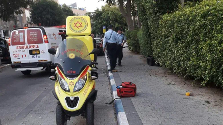 זירת האירוע ברחוב יפו