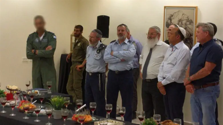 The new synagogue in Hatzerim Air Force Base