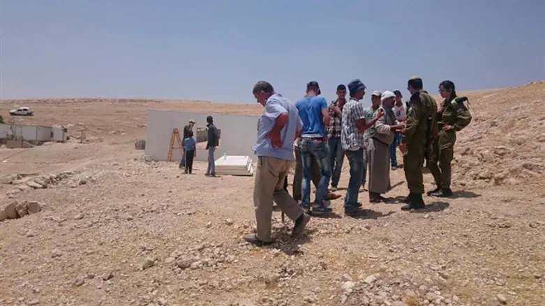 Illegal Arab settlement