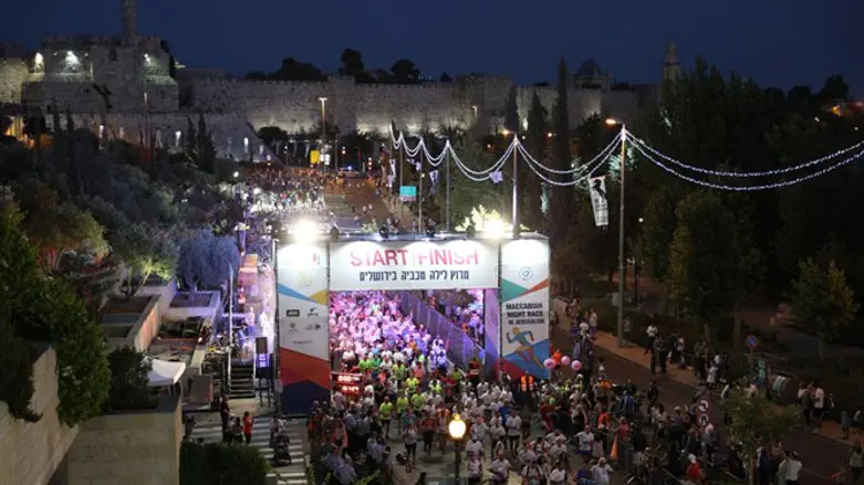 מירוץ לילה מכביה ירושלים