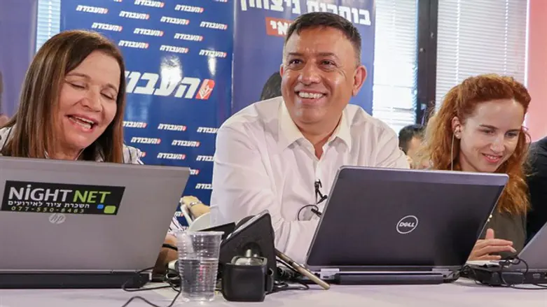 Shelly Yechimovich and Avi Gabbai