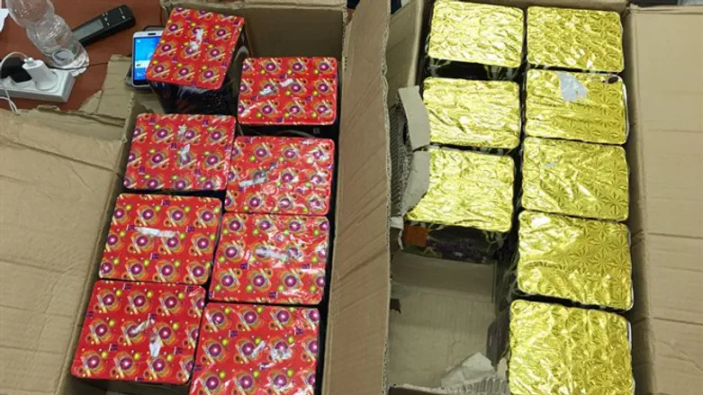 כוורות הזיקוקין שנתפסו