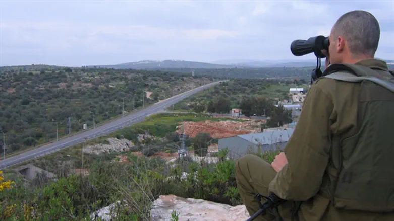 Вид на Калькилию. Иллюстрация