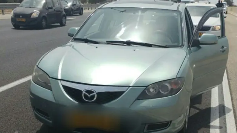 "הרכב המוביל" שנתפס