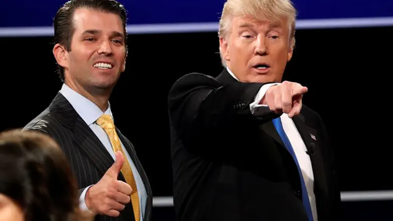 Donald Trump and Donald Trump Jr.