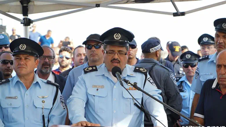 הלווית השוטר סנד אבו זמירו