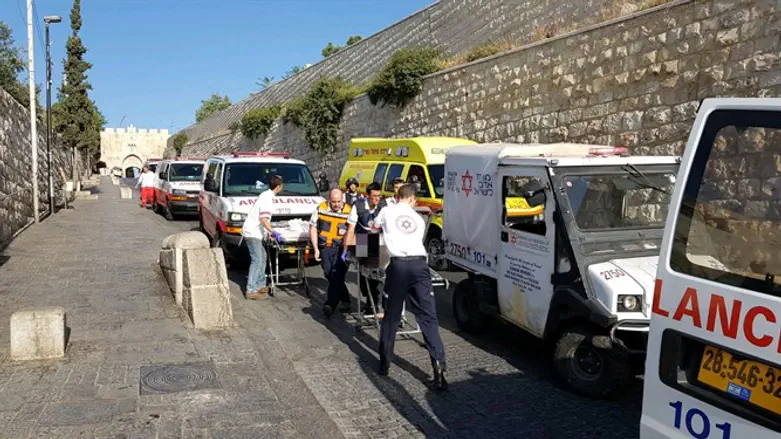 Scene of the terror attack at Lions Gate