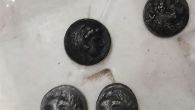 The ancient coins