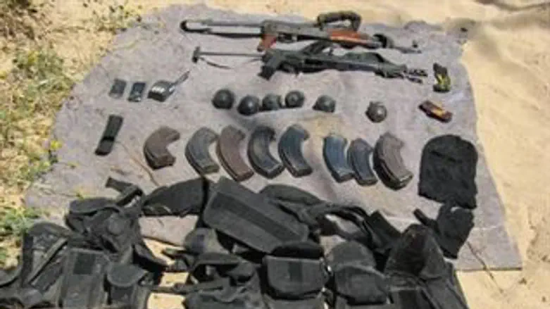 התחמושת שנתפסה