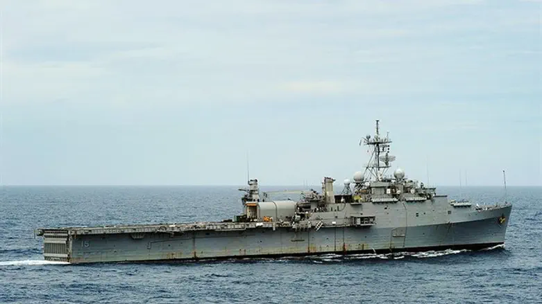 Американский корабль-амфибия USS Ponce