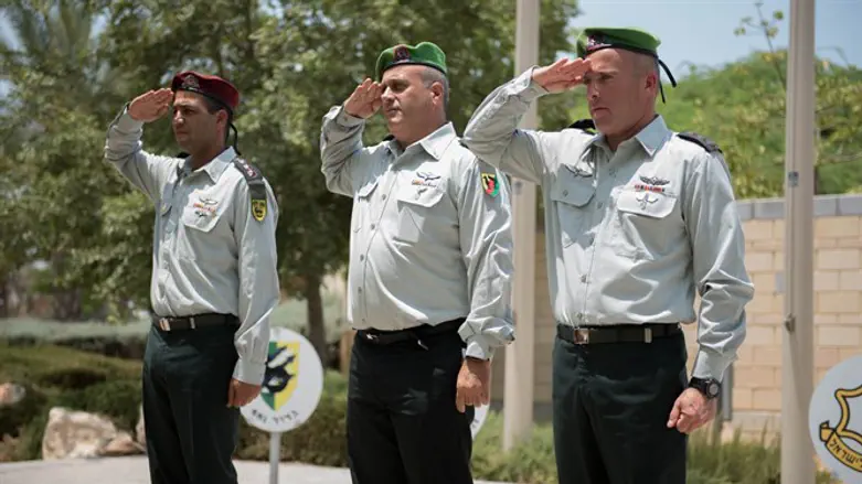 טקס חילופי המפקדים