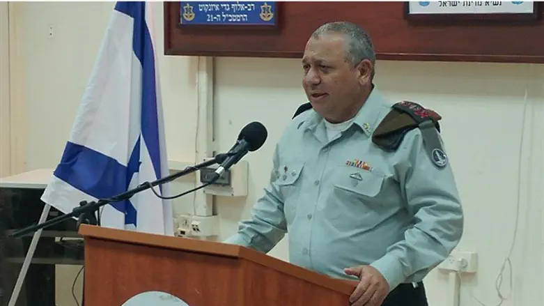 Выступление Гади Айзенкота перед призывниками в ЦАХАЛ