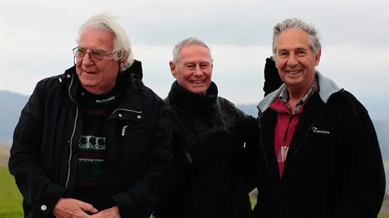 The Anati brothers, from left, Emmanuel, Andrea and Bubi.