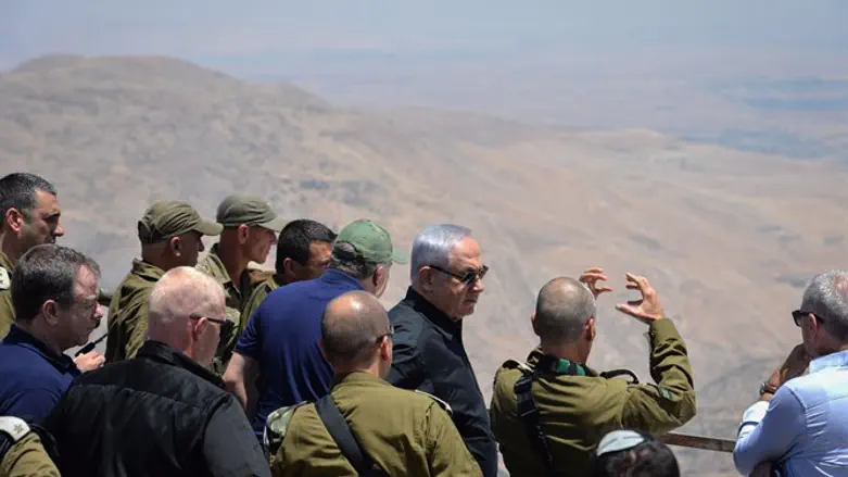 ראש הממשלה, במהלך הסיור בגבול הצפון