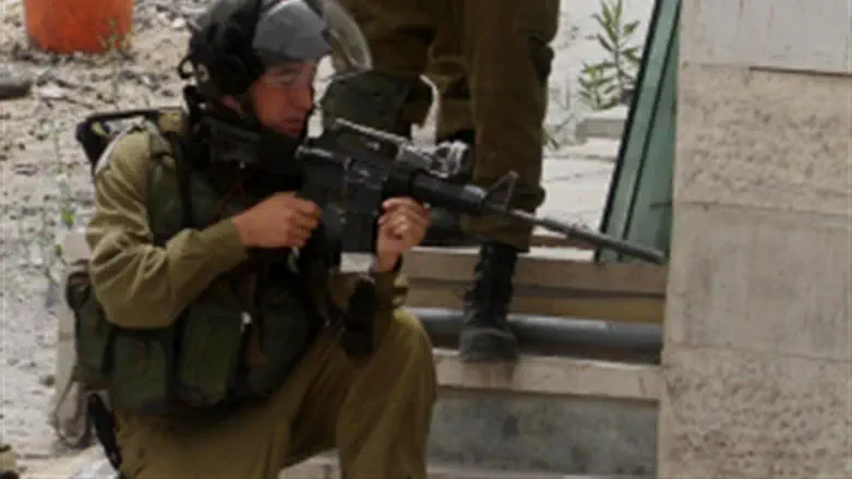 Солдат ЦАХАЛа (Иллюстрация)