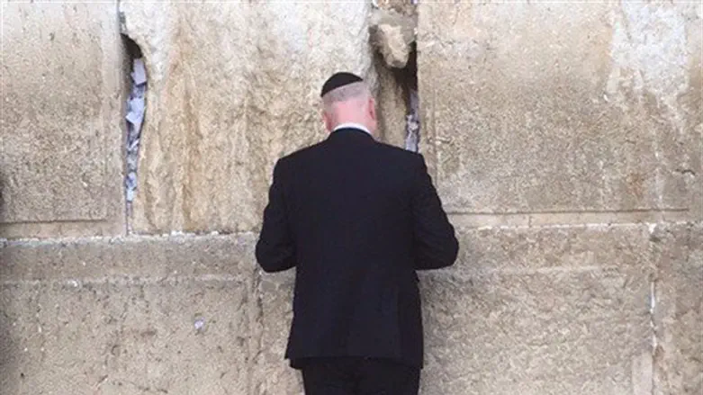 Greenblatt at the Western Wall