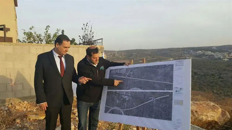 דגן והשר כץ מתכננים את סלילת העוקף