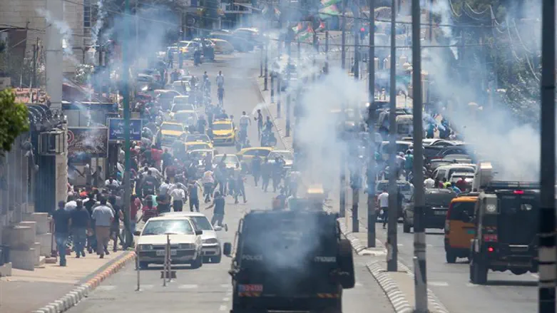 Clashes with police