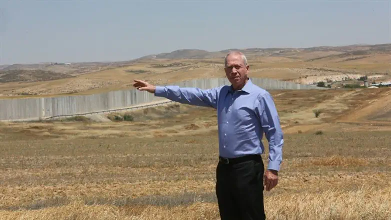 Yoav Galant in southern Israel