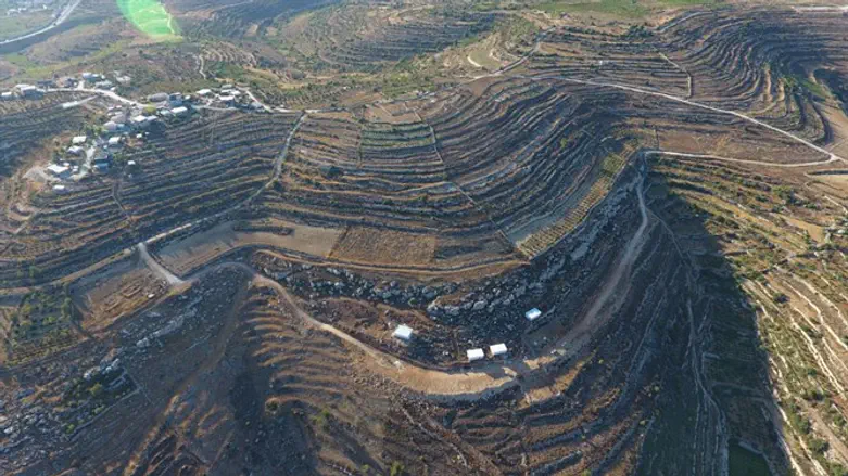 Sde Boaz, aerial view