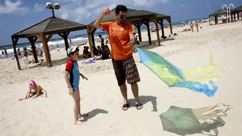 Heat wave at the beach