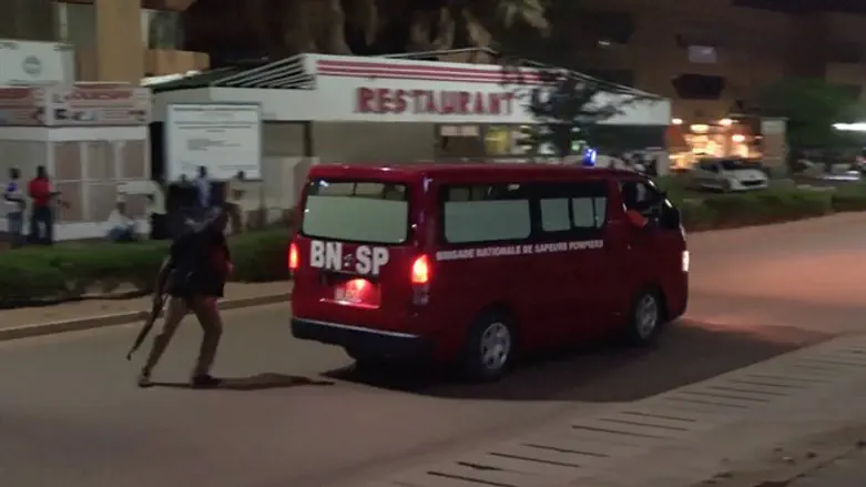 Scene of Burkina Faso attack
