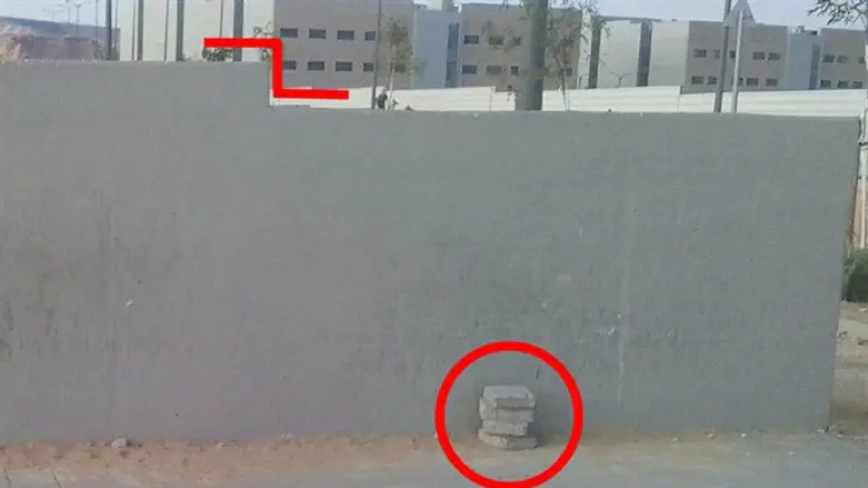 קיר הטיפוס בעיר הבה"דים