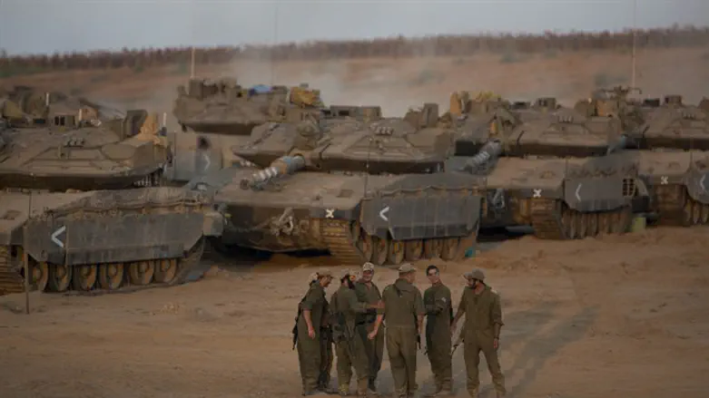 חיילי צה"ל במבצע 'צוק איתן'.