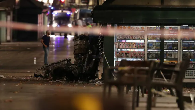 Aftermath of Barcelona attack
