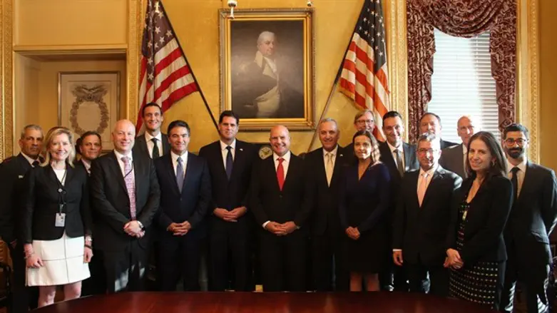 US-Israel security meeting in White House