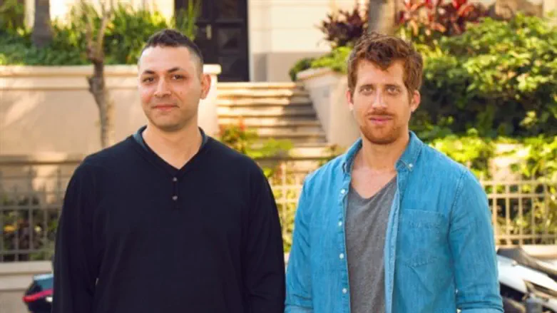 Roy Mann (L) and Aran, dapulse founders