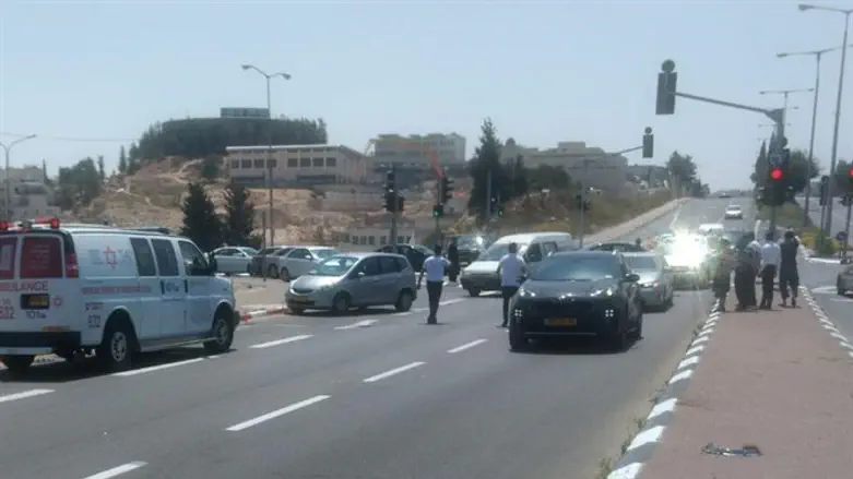 זירת התאונה