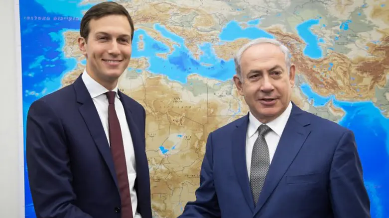 Netanyahu, Kushner meet in Jerusalem, August 24th, 2017