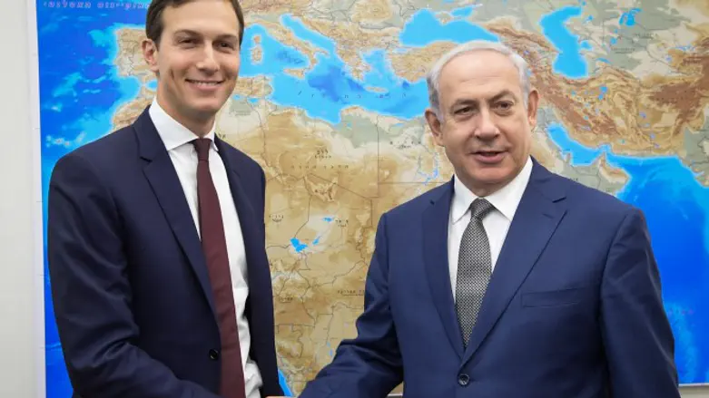 Netanyahu, Kushner meet in Jerusalem, August 24th, 2017