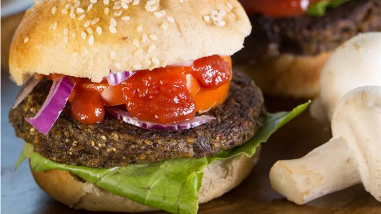 בורגר פטריות